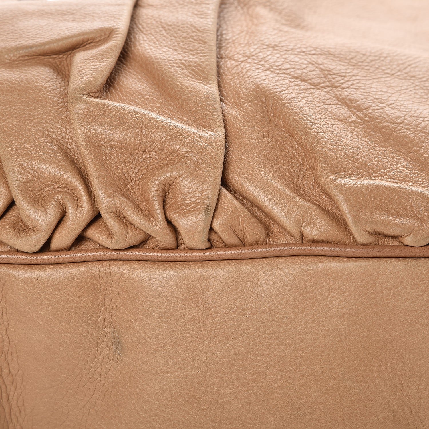 Gucci Calfskin Large Jockey Hobo Tan 19 of 19