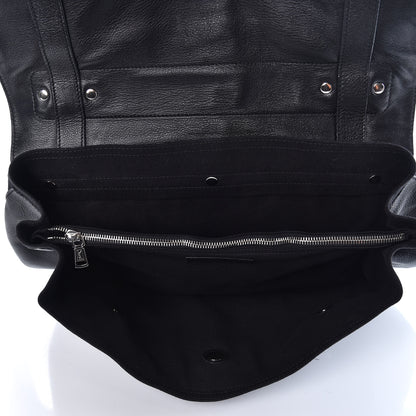 Saint Laurent Calfskin Canvas Large Muse Two Black 5 of 8