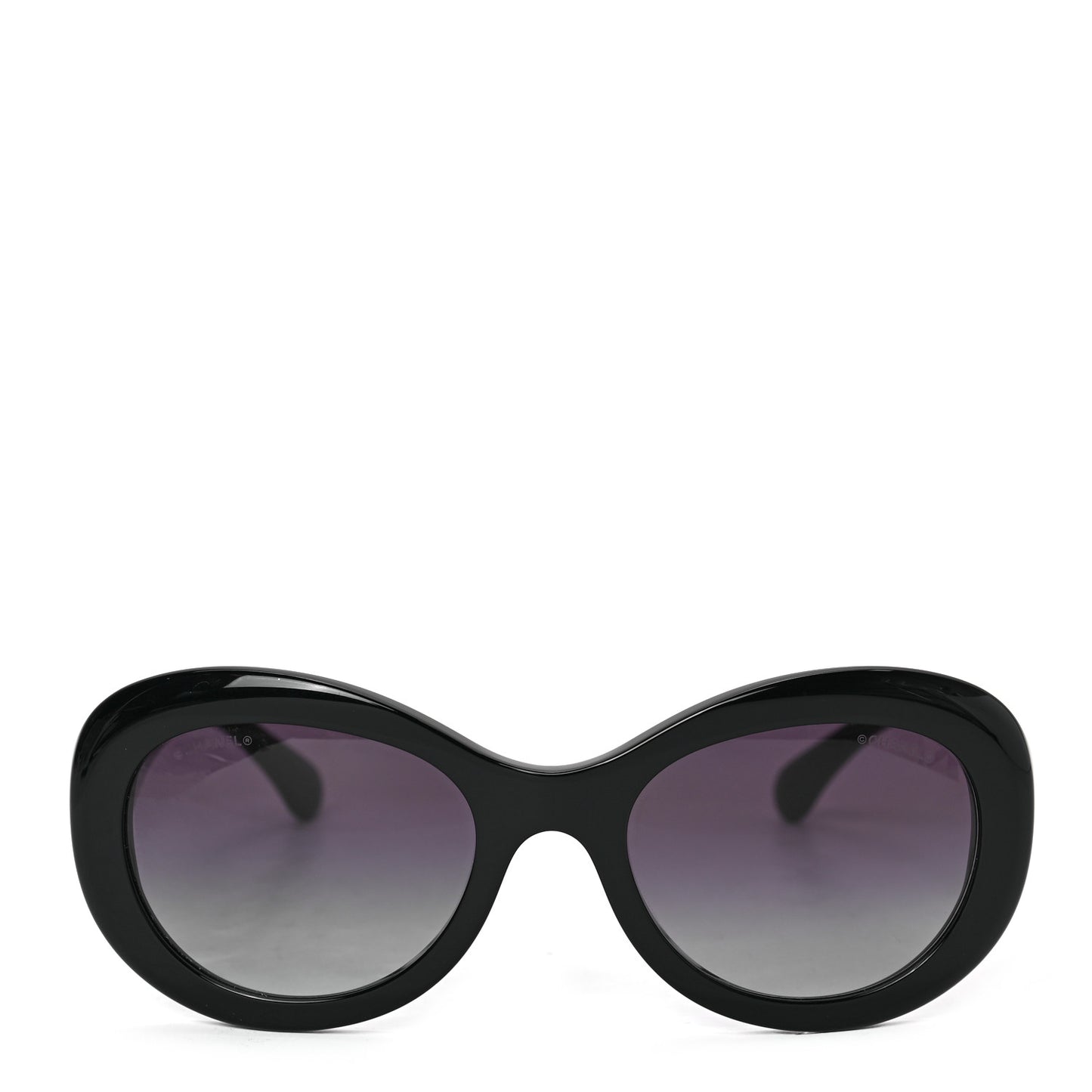 Acetate Polarized Oval CC Sunglasses 5469-B-A