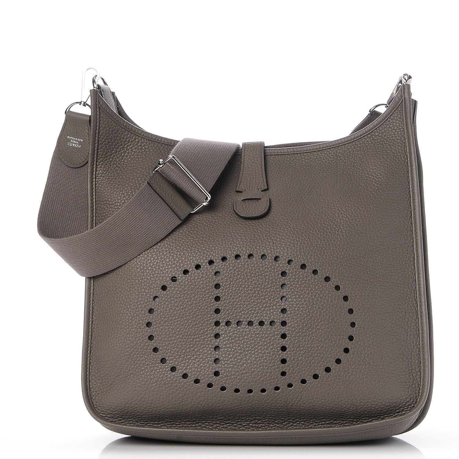 Hermes Taurillon Clemence Evelyne III GM Etain 1 of 8