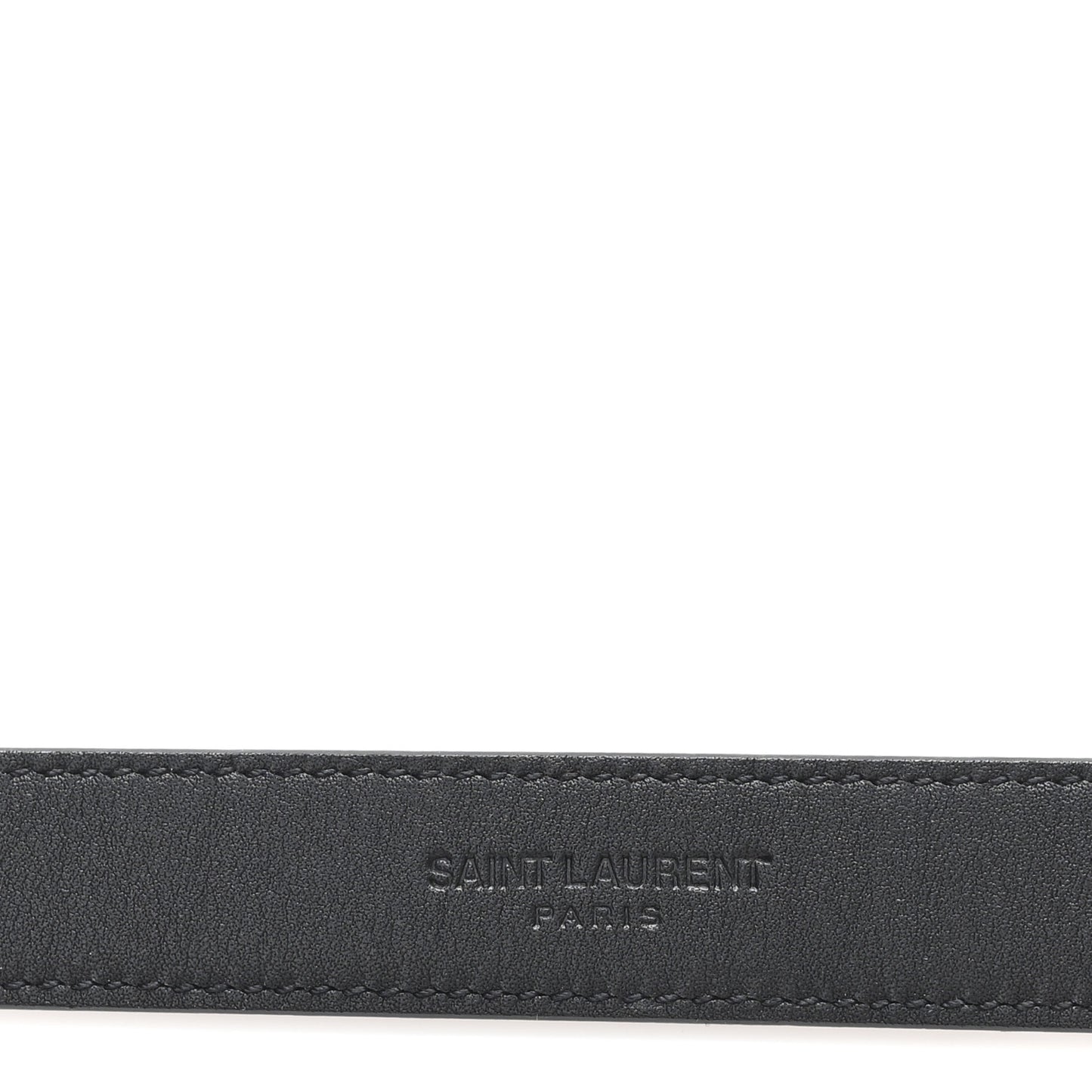 Snakeskin Monogram Square Buckle Belt 80 32 Black