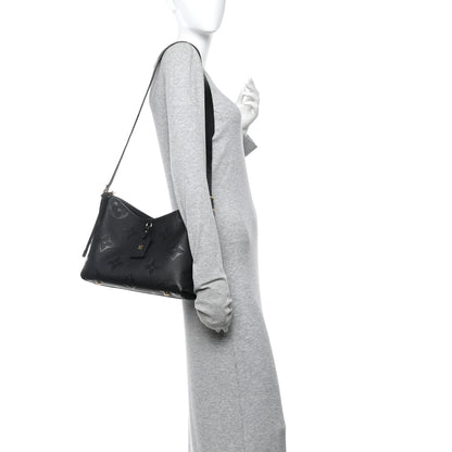 Louis Vuitton Empreinte Carryall PM Black 2 of 10