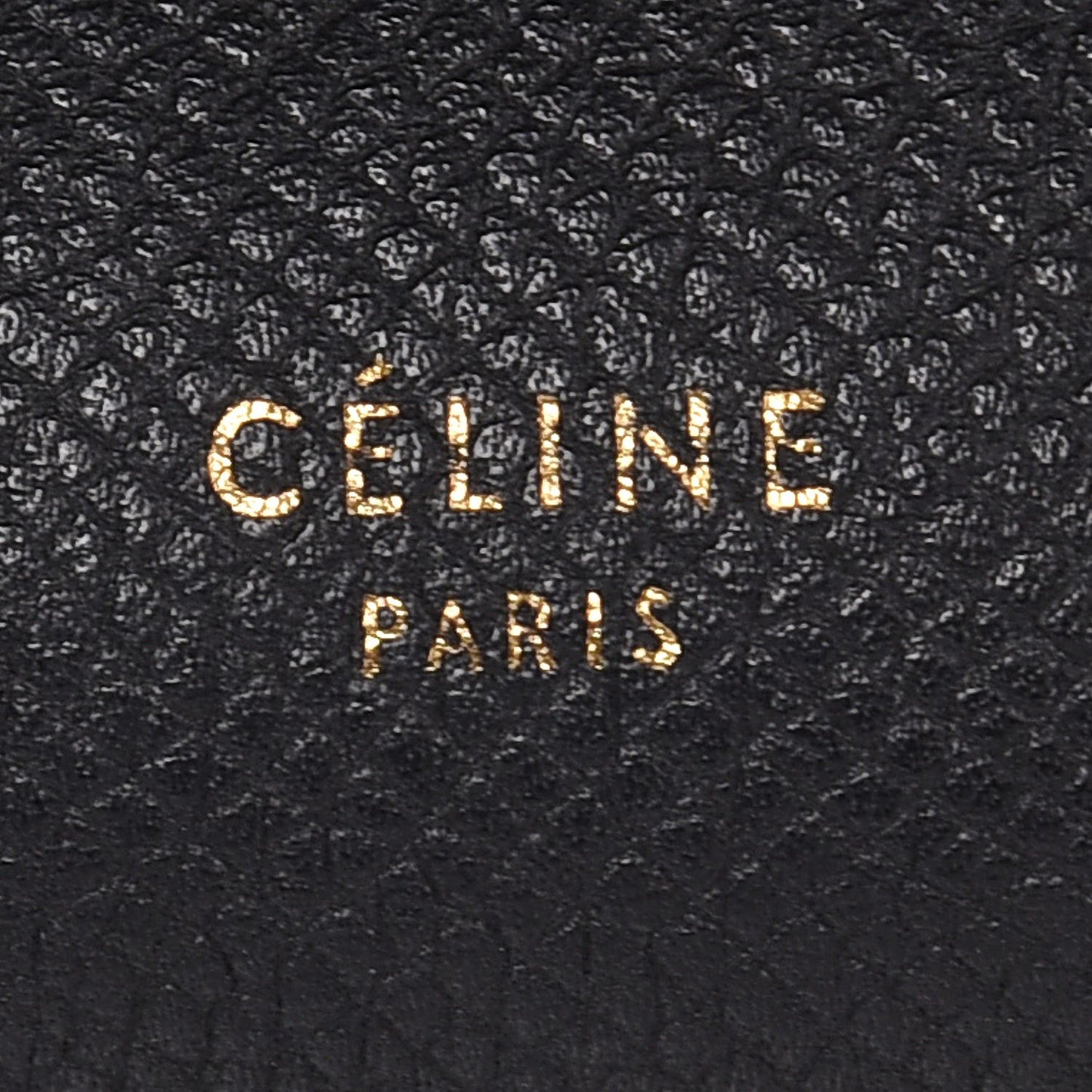 Grained Calfskin Mini Belt Bag Black