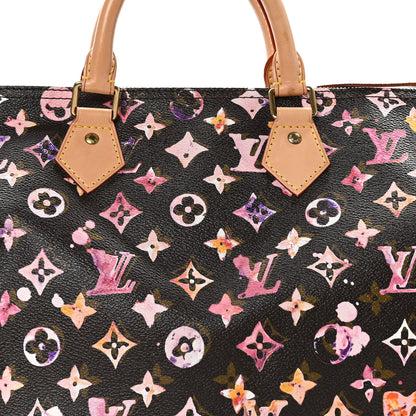 Louis Vuitton Watercolor Aquarelle Speedy 35 Brown 7 of 11