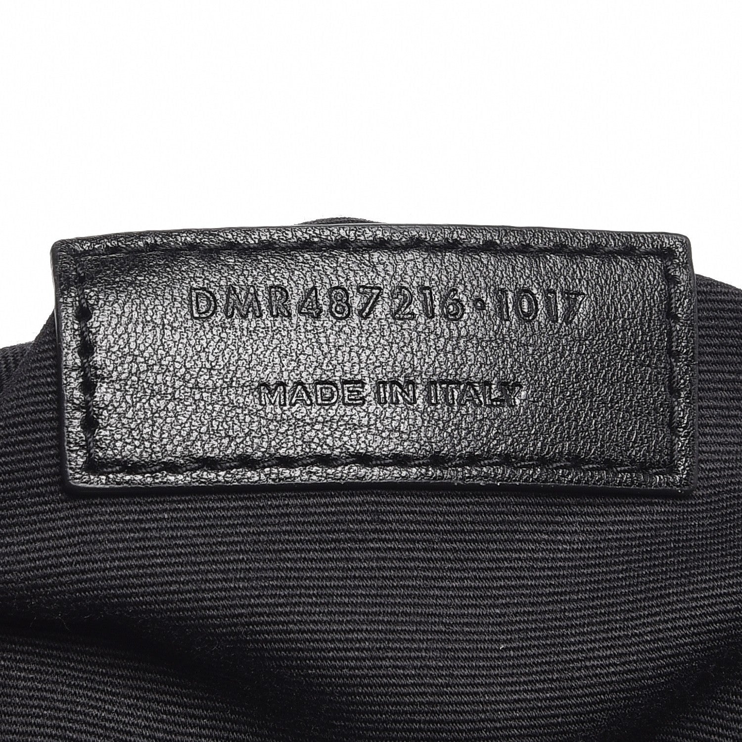Saint Laurent Calfskin Y Quilted Monogram Medium Loulou Chain Satchel Black 6 of 7
