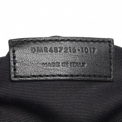 Saint Laurent Calfskin Y Quilted Monogram Medium Loulou Chain Satchel Black 6 of 7