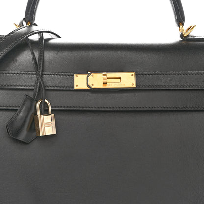 Hermes Box Kelly Sellier 35 Black 8 of 18