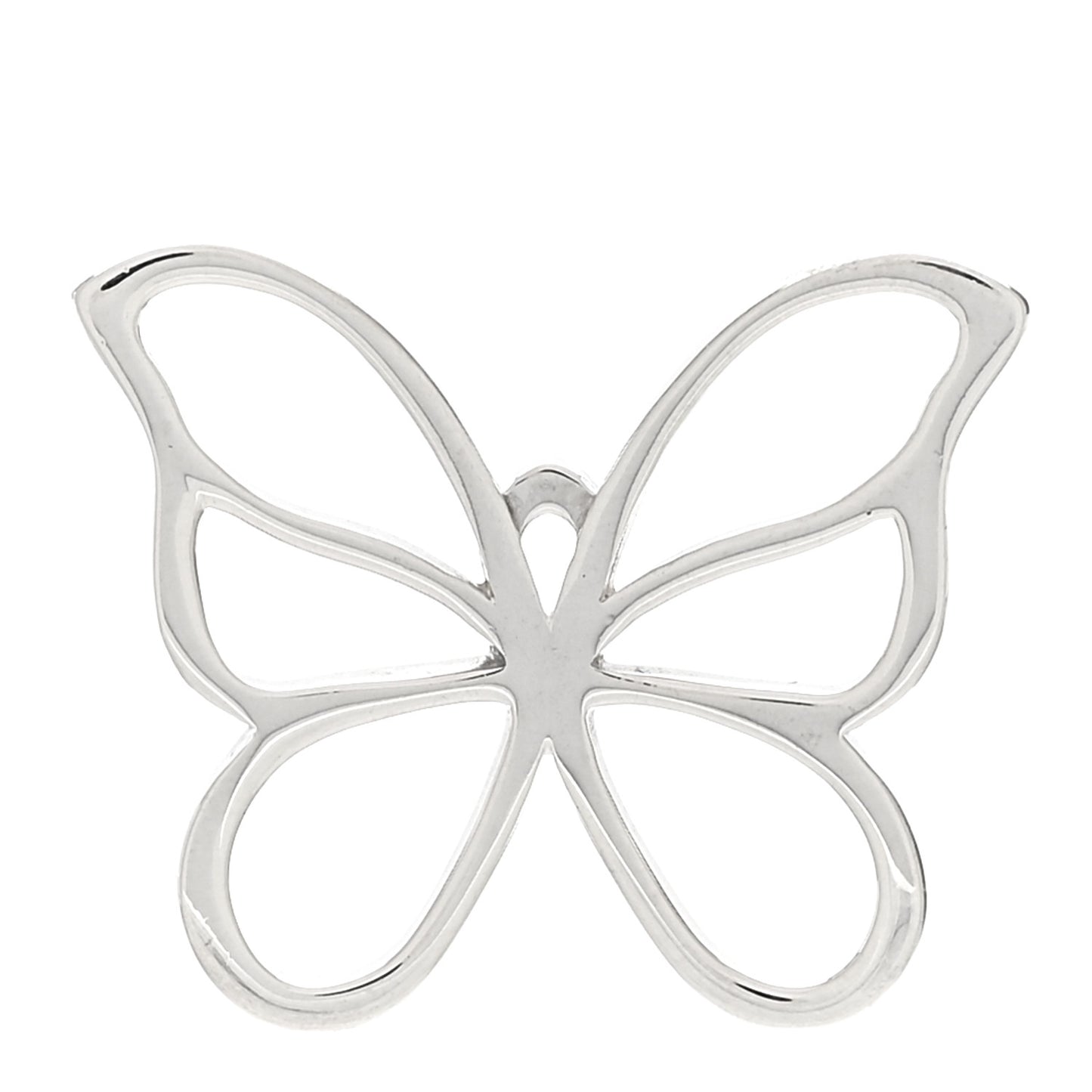Sterling Silver Open Butterfly Pendant