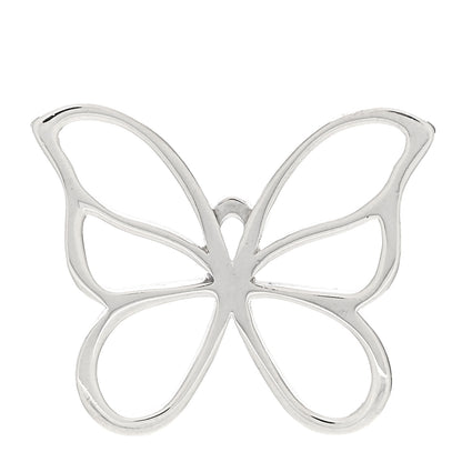Tiffany Sterling Silver Open Butterfly Pendant 1 of 3