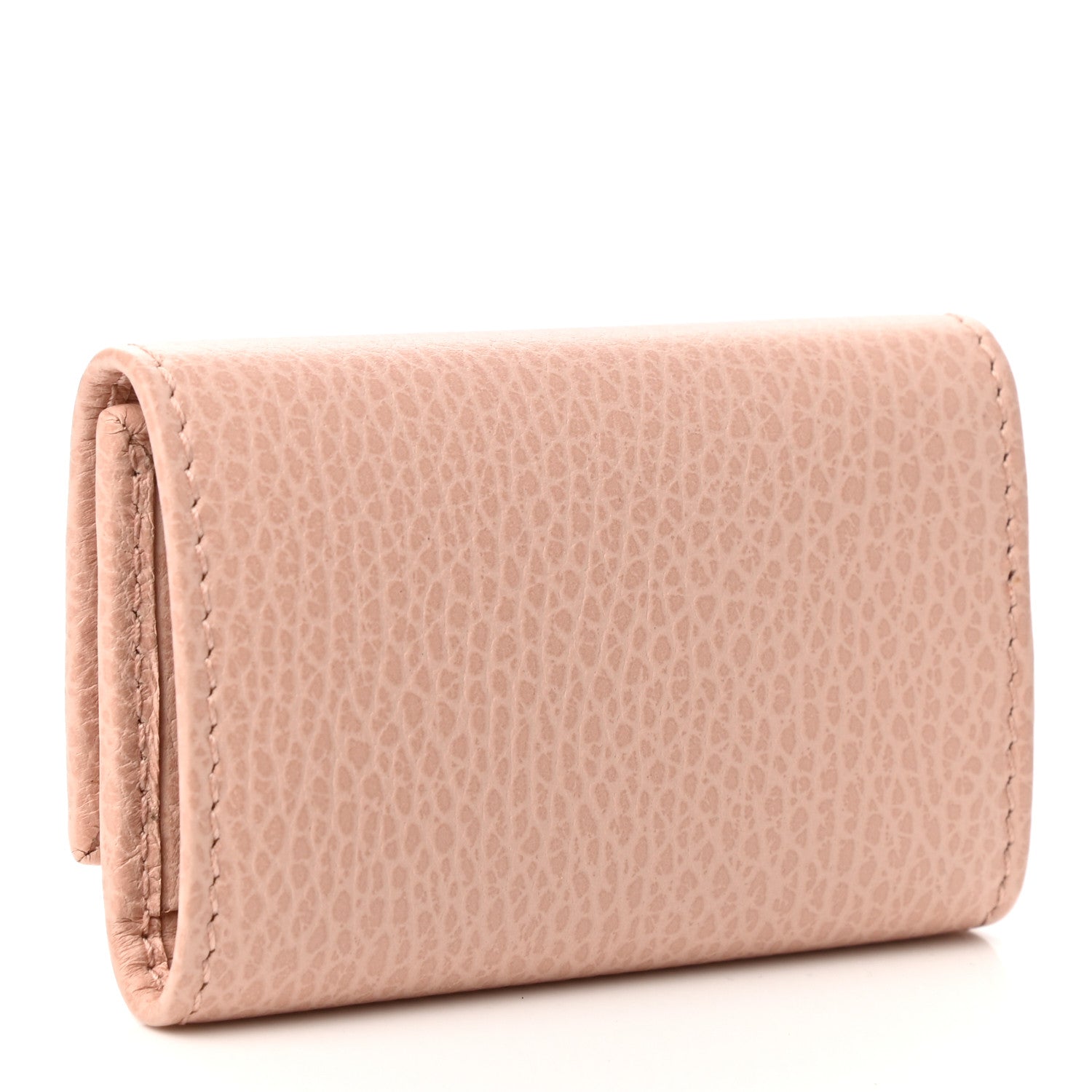 Gucci Dollar Calfskin GG Marmont 6 Key Holder Perfect Pink 3 of 9