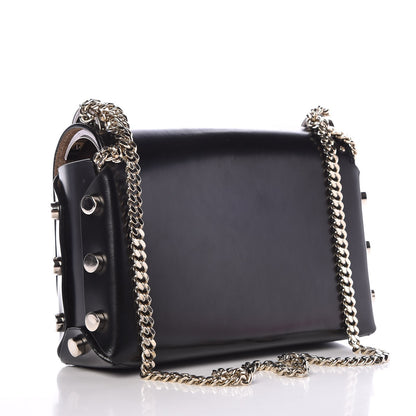 Jimmy Choo Smooth Calfskin Lockett Petite Shoulder Bag Black 4 of 8