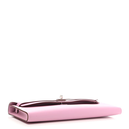 Hermes Swift Kelly Cut Clutch Pochette Mauve Sylvestre 4 of 8
