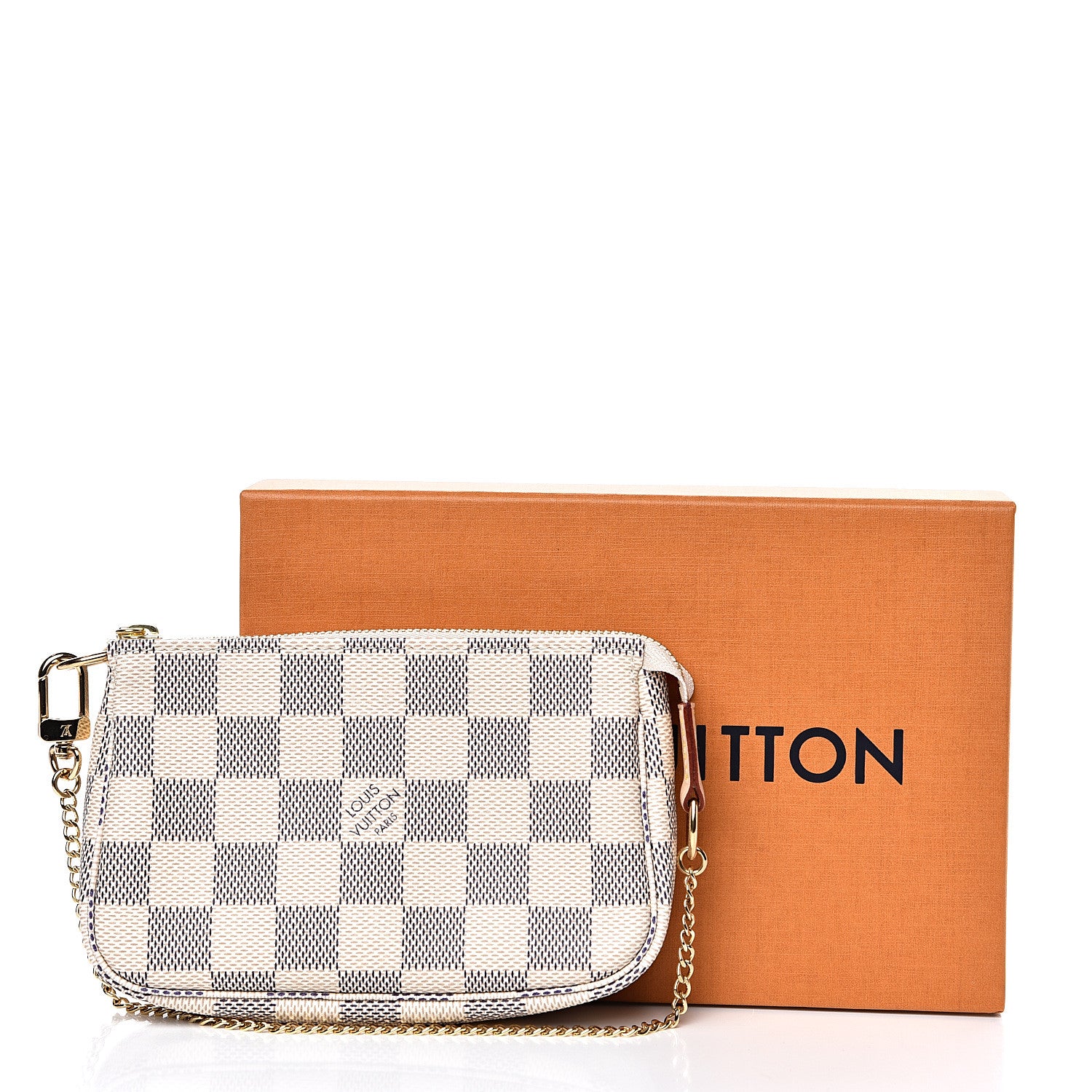 Louis Vuitton Damier Azur Mini Pochette Accessories 10 of 10