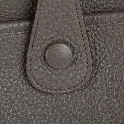 Hermes Taurillon Clemence Evelyne III GM Etain 3 of 13