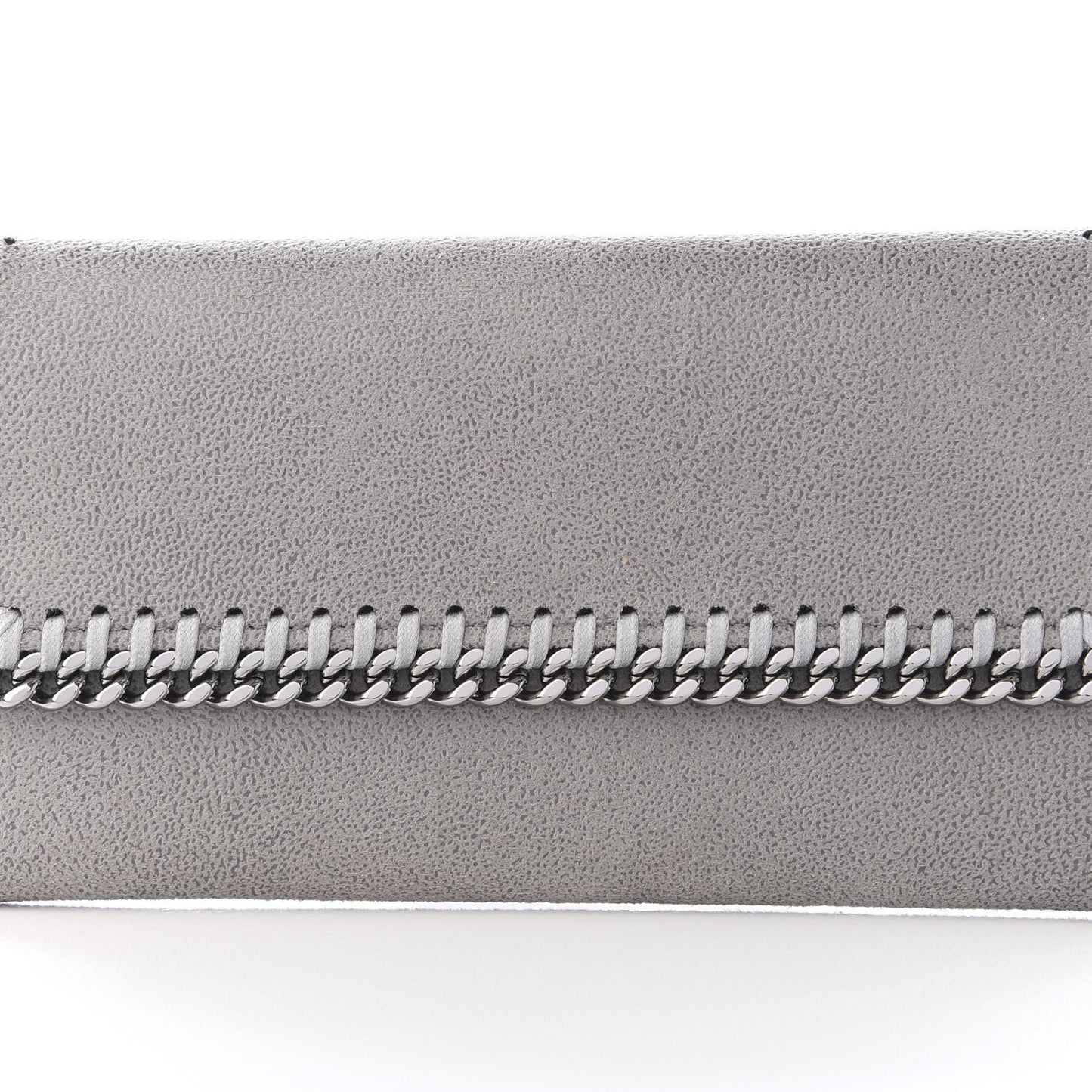 Shaggy Deer Falabella Flap Wallet Grey