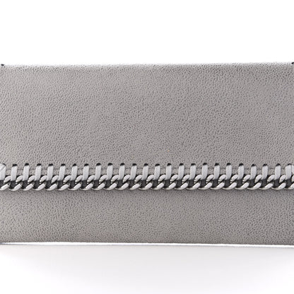 Stella McCartney Shaggy Deer Falabella Flap Wallet Grey 8 of 8
