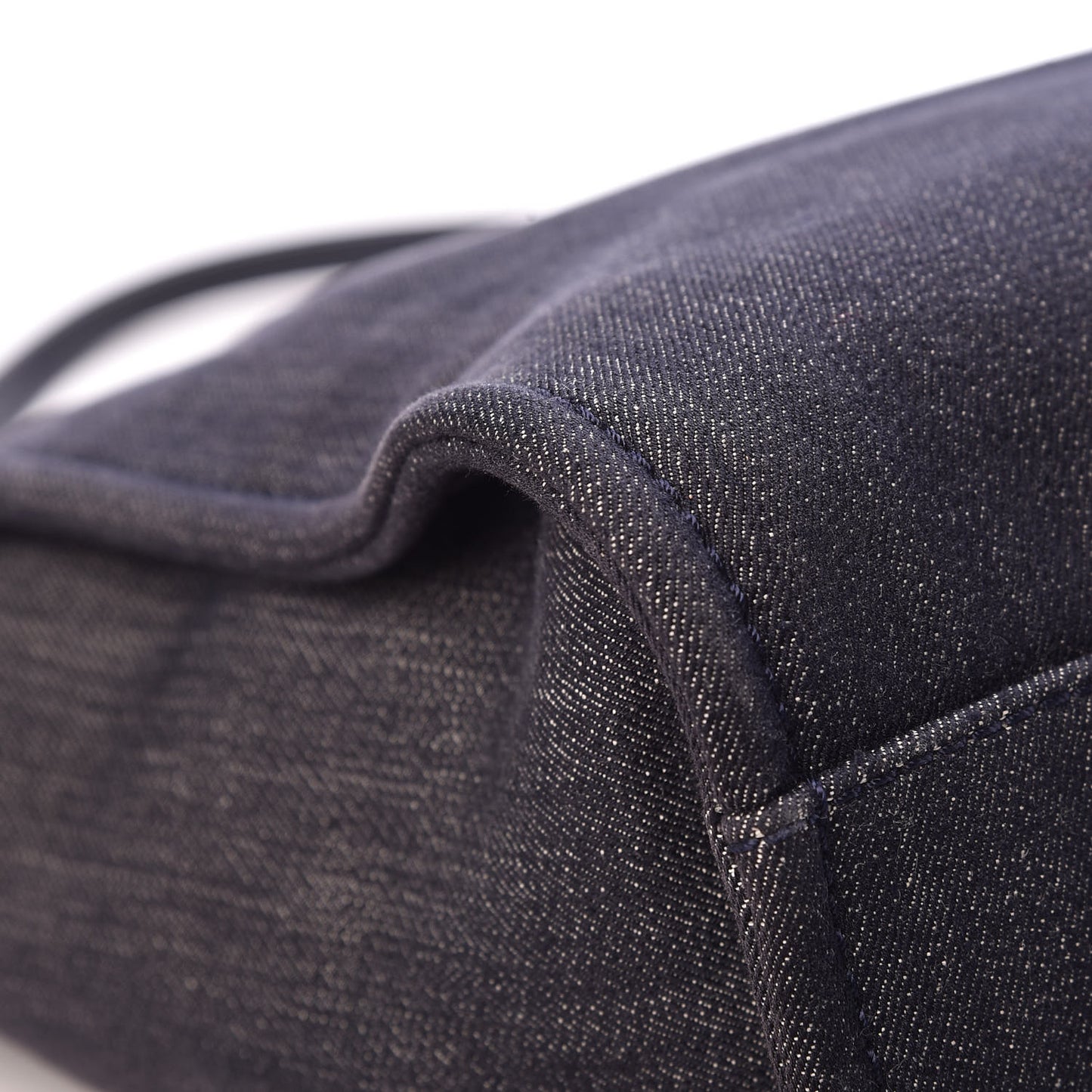 Denim Small Deauville Tote Dark Blue
