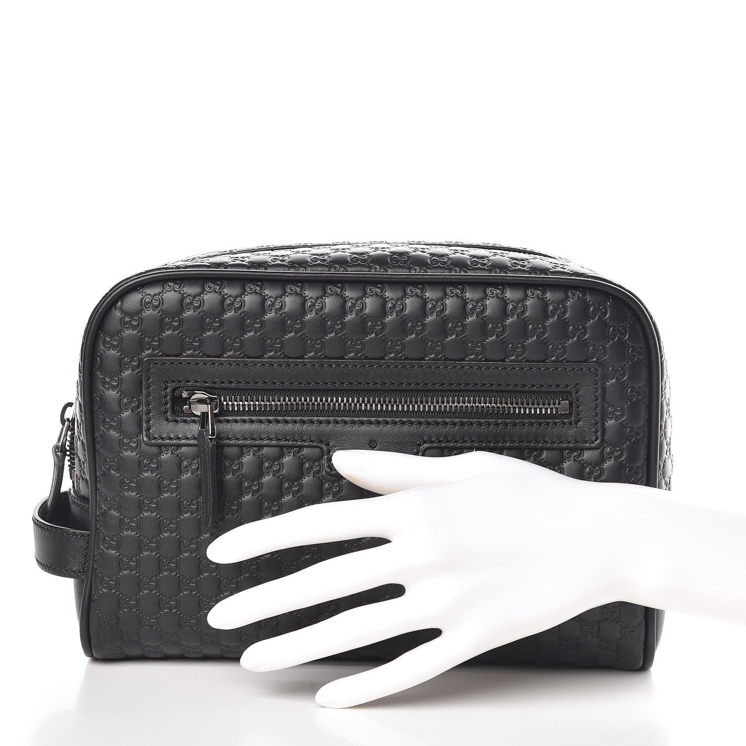 Gucci Microguccissima Toiletry Case Black 2 of 7