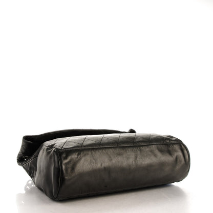 Chanel Lambskin Quilted New Lock Flap Black 4 of 7