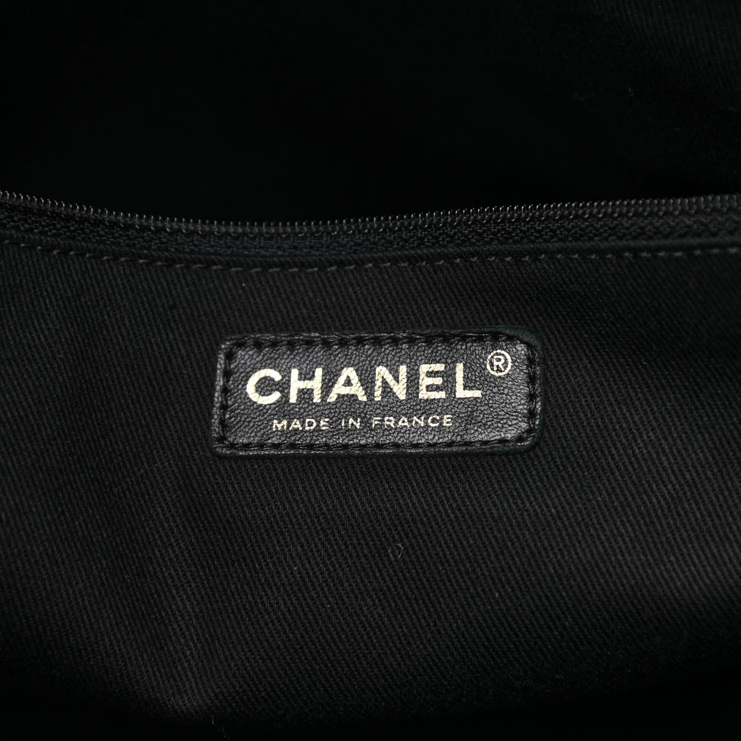 Chanel Glazed Caviar Coco Pleats Tote Black 5 of 12
