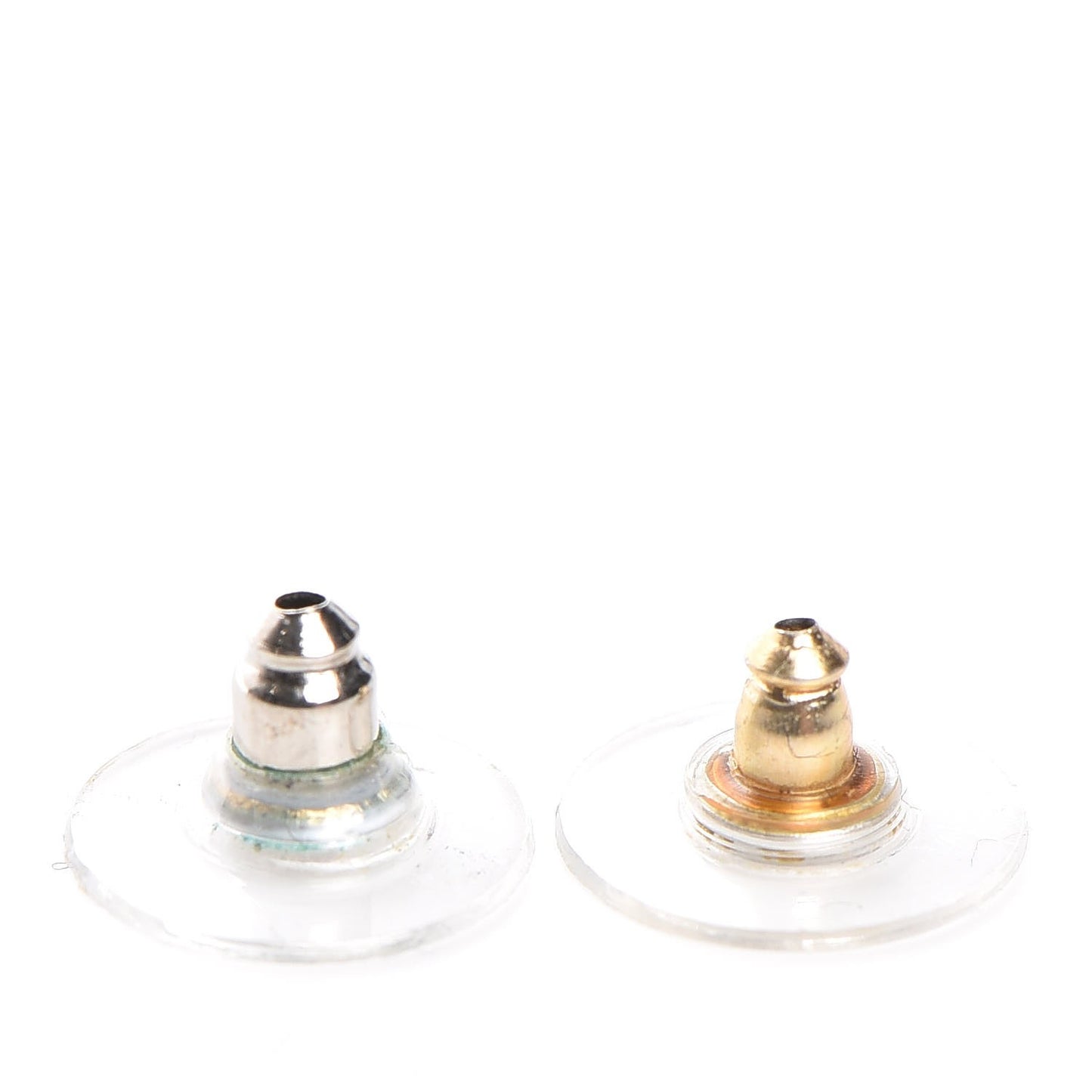Lambskin CC Earrings Black