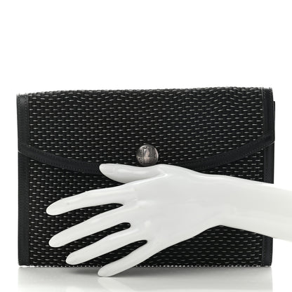 Hermes Pochette Rio Black 2 of 13