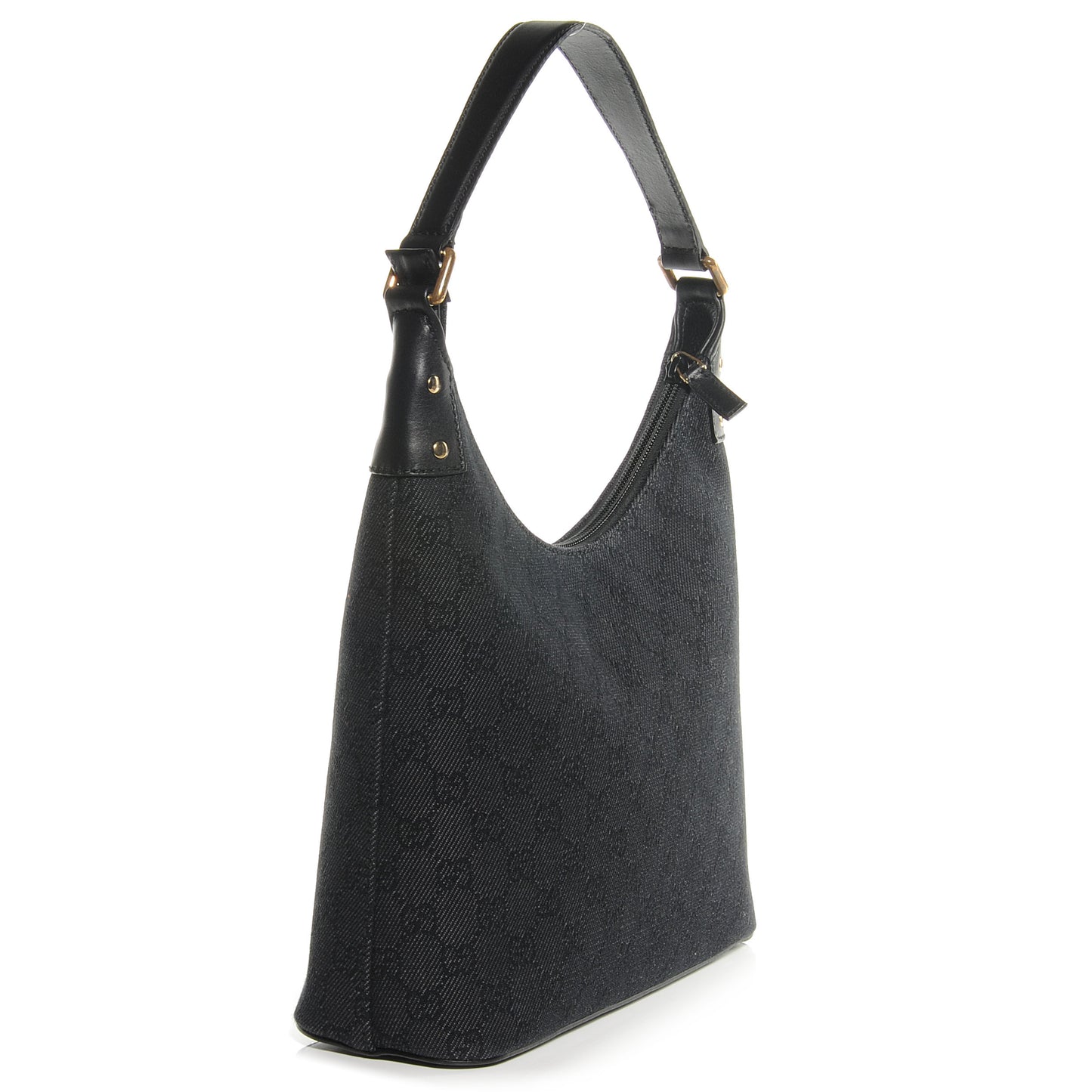 Monogram Shoulder Bag Black