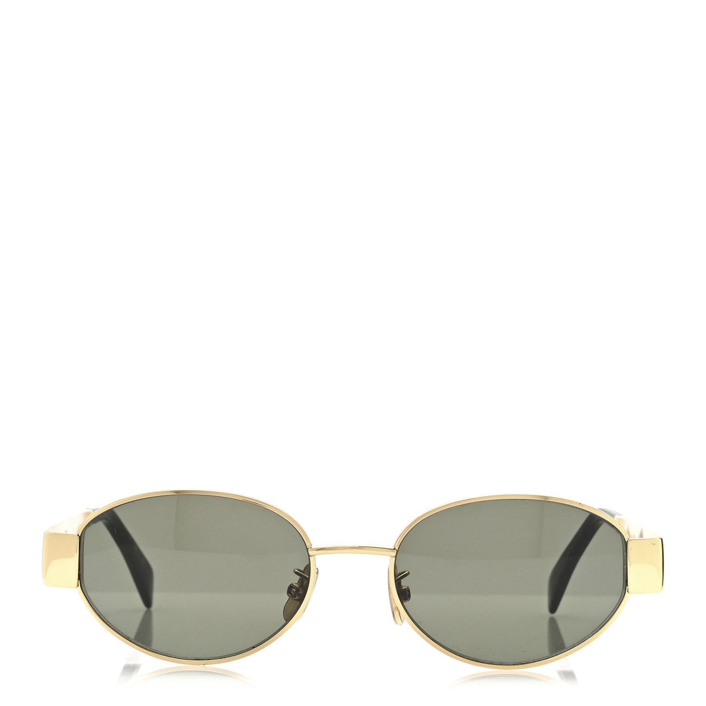 Metal Triomphe 01 Sunglasses CL40235U Gold Green