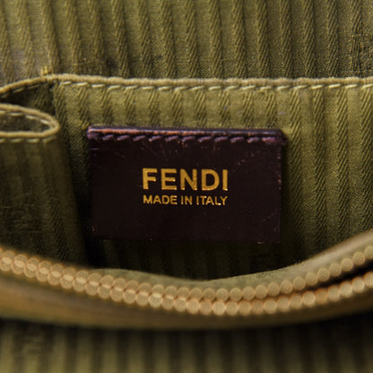 Fendi Vitello Elite Flamingo Regular 2Jours Tote Oliva 6 of 14