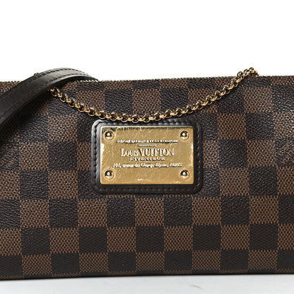 Louis Vuitton Damier Ebene Eva Clutch 7 of 12