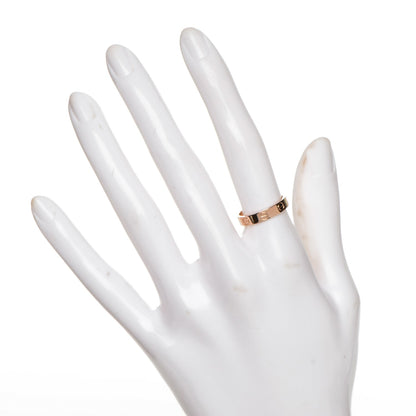 Cartier 18K Pink Gold 4mm LOVE Wedding Band Ring 52 6 2 of 5