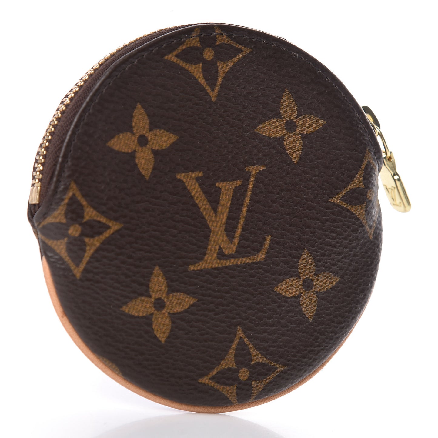 Monogram Round Coin Purse