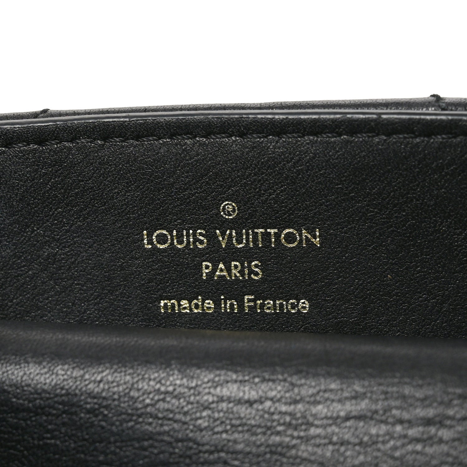 Louis Vuitton Calfskin New Wave Chain Tote Black 6 of 9