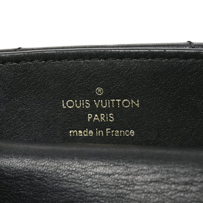 Louis Vuitton Calfskin New Wave Chain Tote Black 6 of 9