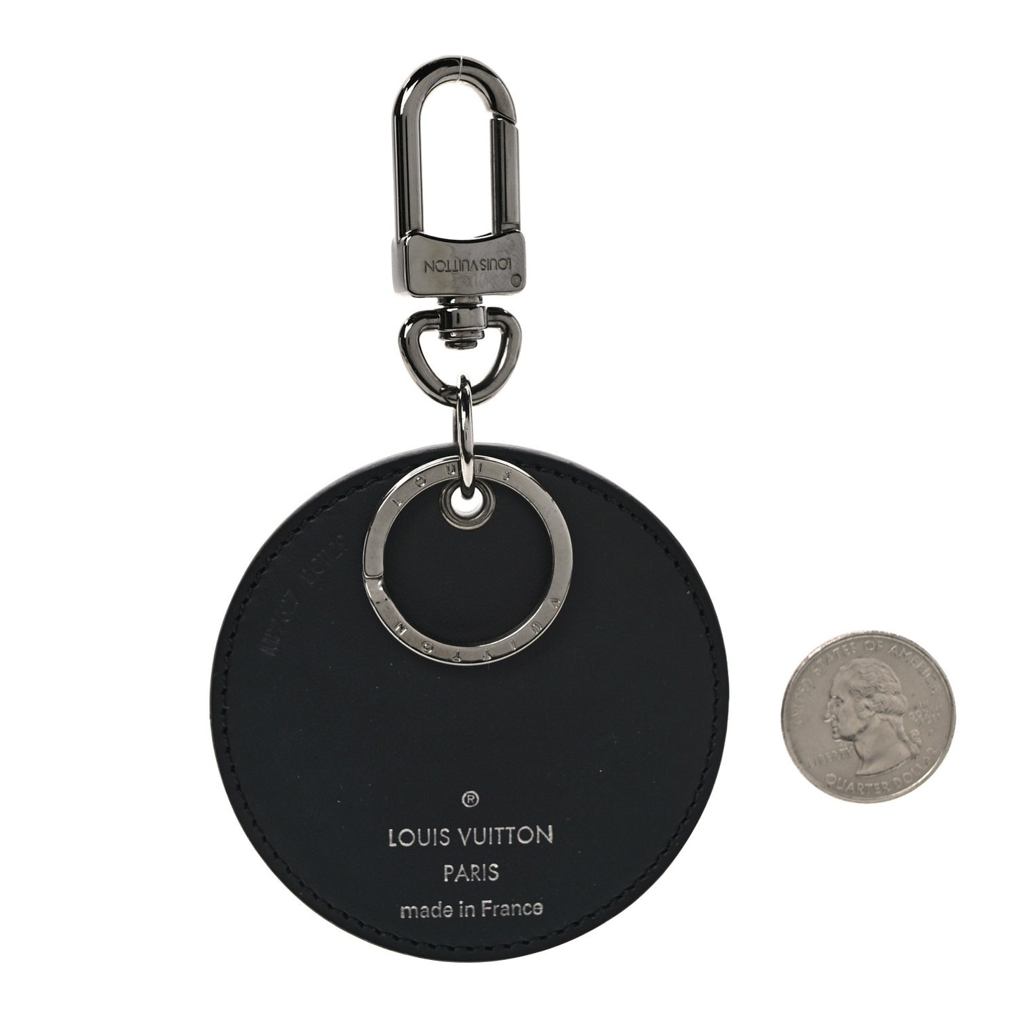 Monogram Tuffetage Bag Charm Key Holder Jaune