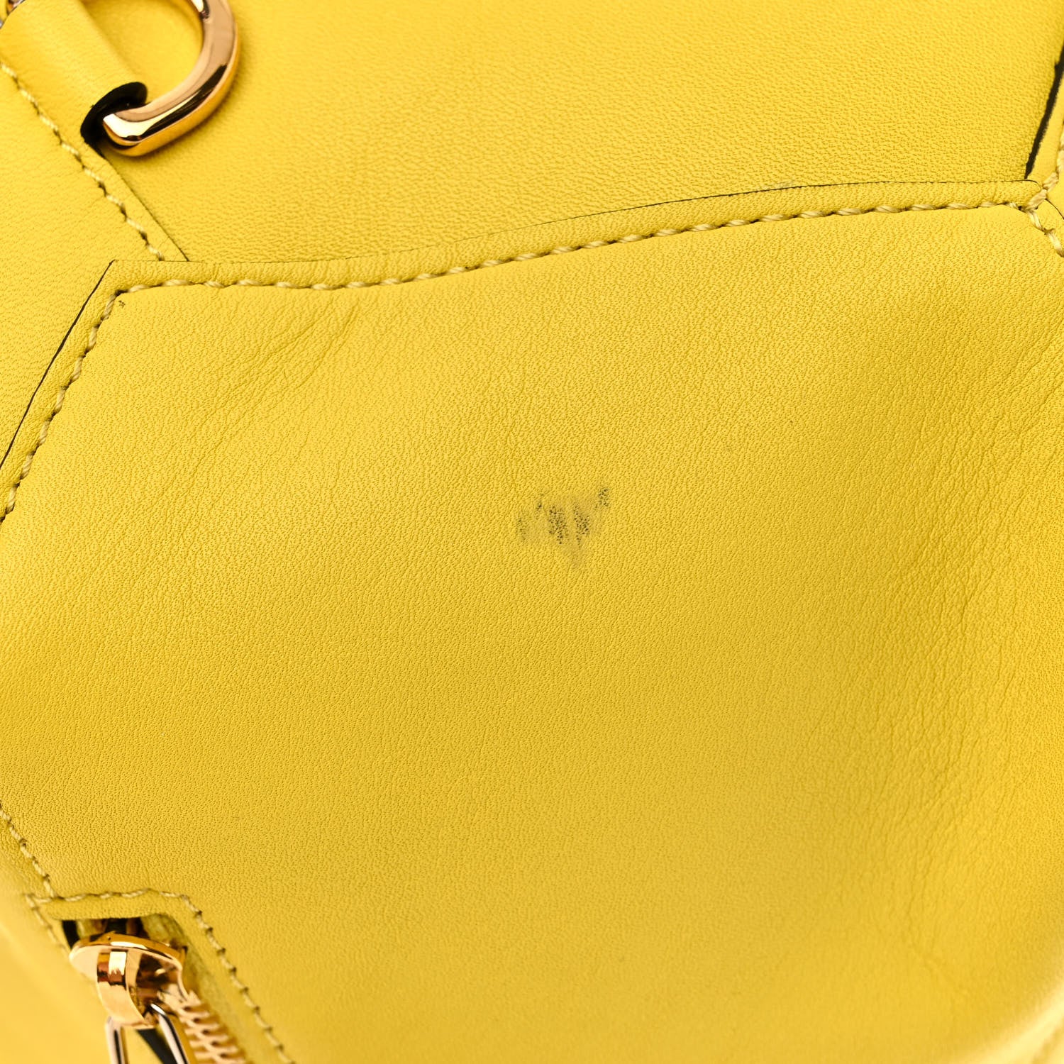 Loewe Calfskin Puzzle Hobo Lemon 10 of 11