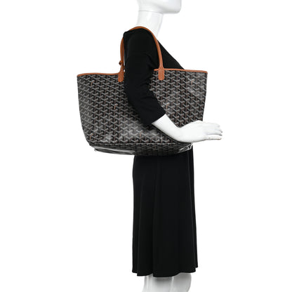 Goyard Goyardine Saint Louis PM Black Gold 2 of 10