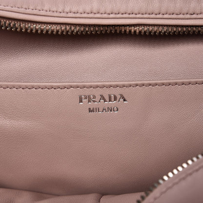 Prada Soft Calf Large Inside Tote Black Mughetto 7 of 10