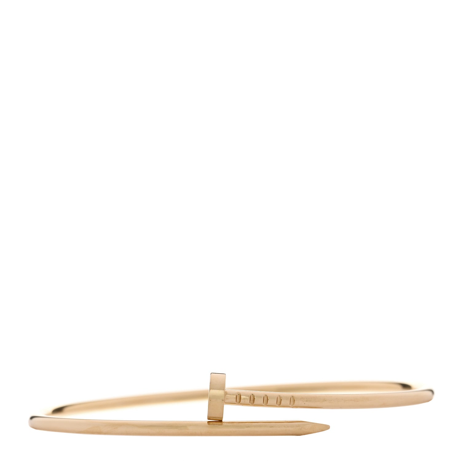Cartier 18K Yellow Gold Small Juste Un Clou Bracelet 18 1 of 5