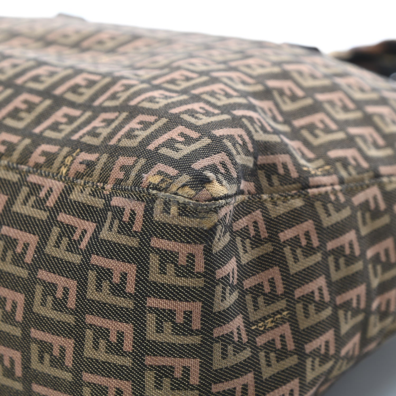 Fendi Zucchino Braided Roll Tote Multicolor 10 of 21