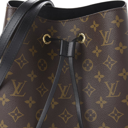 Louis Vuitton Monogram Neonoe MM Black 6 of 10