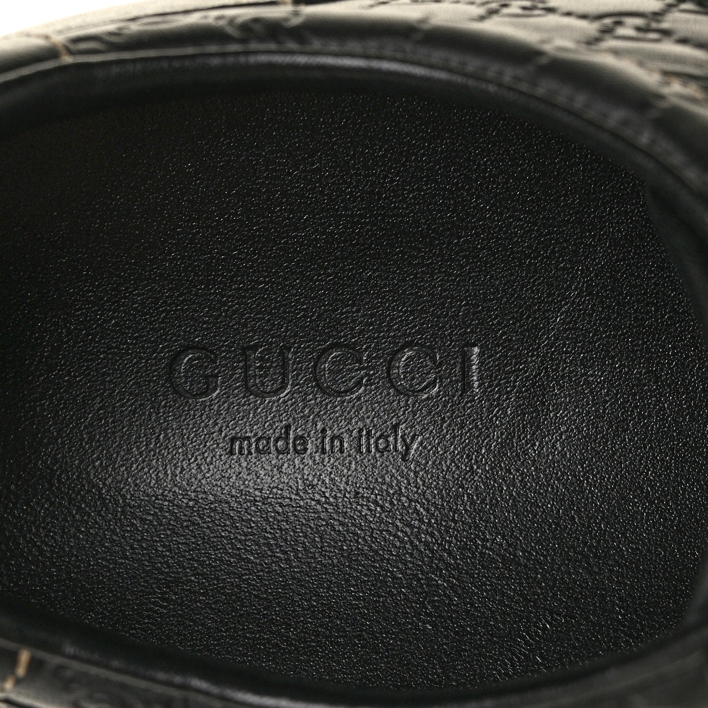 Microguccissima Web Sneakers 37.5 Black
