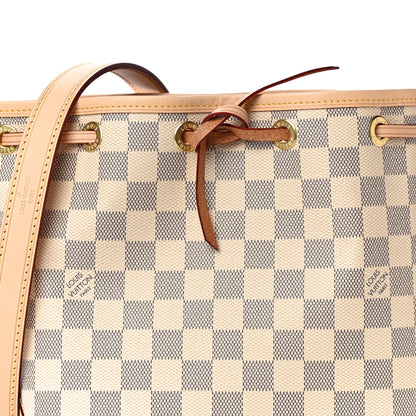 Louis Vuitton Damier Azur Noe BB 8 of 10