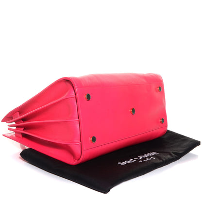 Saint Laurent Calfskin Small Sac De Jour Sugar Pink 4 of 8