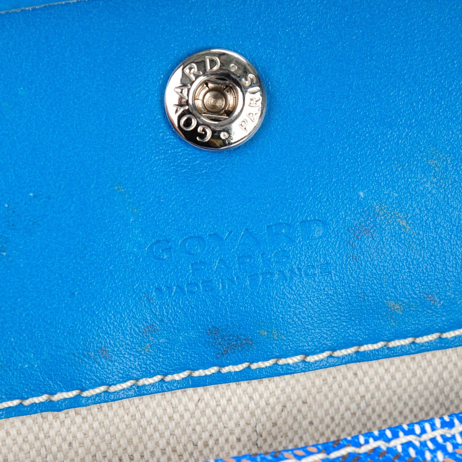 Goyard Goyardine Saint Louis GM Sky Blue 7 of 9