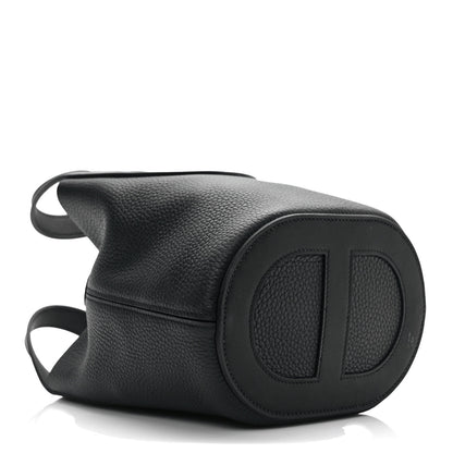 Hermes Taurillon Clemence Swift In-The-Loop 18 Bag Black 3 of 8