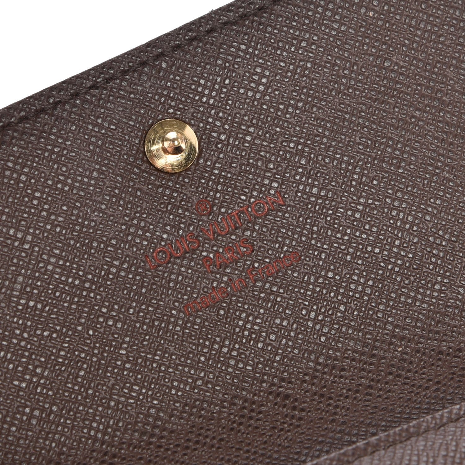 Louis Vuitton Damier Ebene Elise Wallet 7 of 8