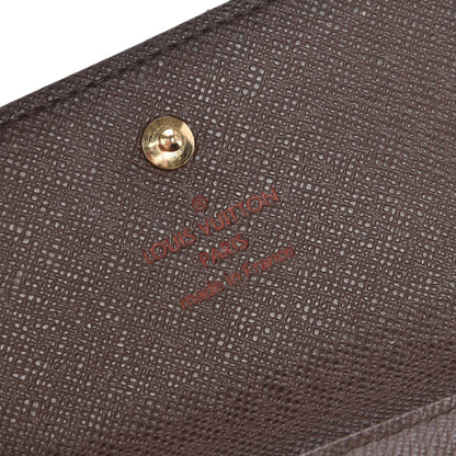 Louis Vuitton Damier Ebene Elise Wallet 7 of 8