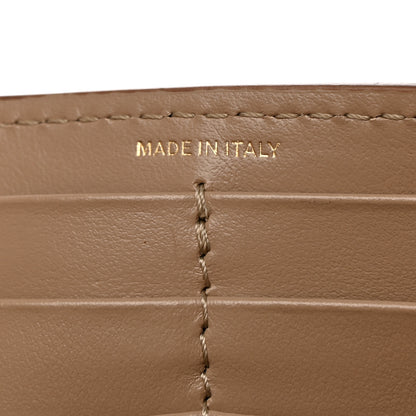 Burberry Heritage Grain Calfskin Monogram Lola Continental Wallet Beige 7 of 7