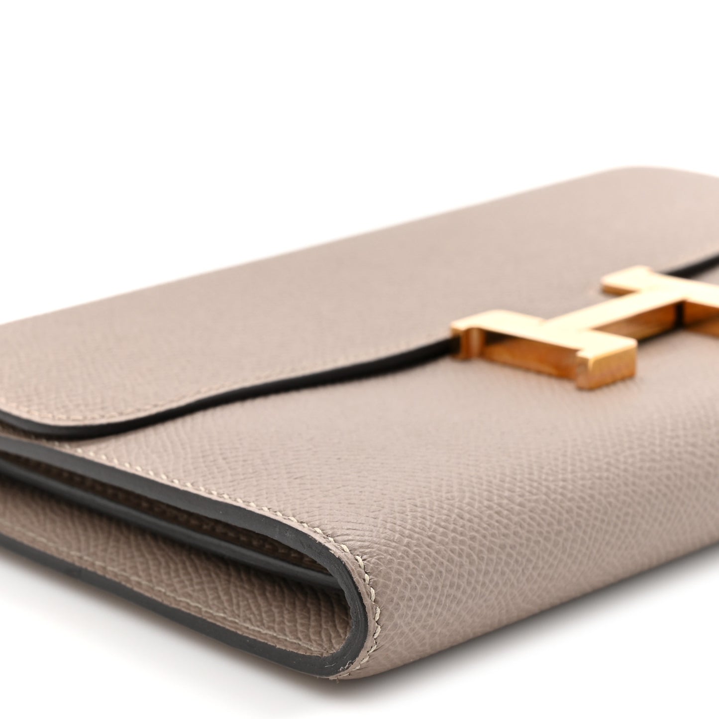 Epsom Constance Long Wallet Gris Asphalte